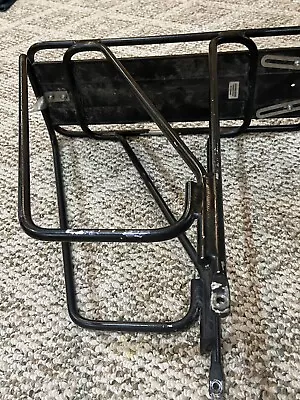 Jandd Rear Mounted Bike Rack Aluminum Touring Camping Vintage Gravel Black • $68