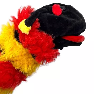 Manhattan Toy Company Vintage  Wooley Booley Catterpillar Fluffy Hand Puppet • $19.99