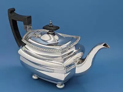 Victorian Antique Walker Hall Silver Plate Sheffield Georgian Teapot Coffee Pot • £66.50
