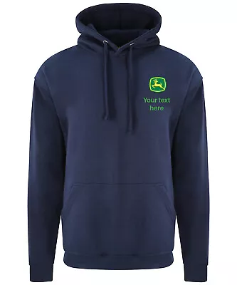 Farmers Groundsman  Hoodie With Your Text. Farm Tractor Workwear • £26.99