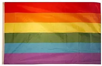 FLAGS PIRATE SMILE LGBT SKULL EMOJI HAPPY FACE PRIDE FESTIVAL PARTY BANNER 5x3FT • £4.09