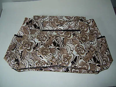 Miche - Lucy- Retired Brown Floral Patter Large Bag/diaper Bag With Changing Pad • $3.95