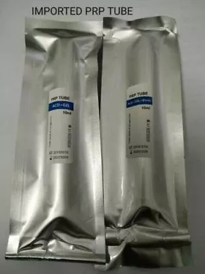 PRP Tubes ACD Solution A And Gel 10 ML 10 Tubes Expiry March 2027 • $75.64