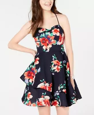 $69 My Michelle Size 3 Womens Floral Short Dress A466 • $6.99