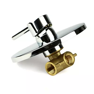 Shower Tap Control Valve Single Handle Brass Hot & Cold Mixer Faucet Wall Mount • $36
