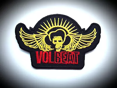 Volbeat Rockabilly Iron Or Sew On Embroidered Patch Uk Seller • $4.91