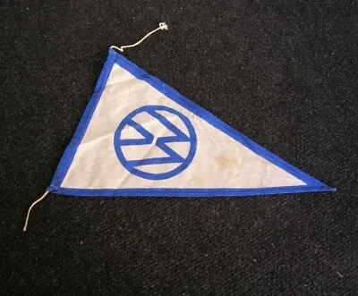 Volkswagen Pole Flag Original Vw Dealer Germany Bug Bus Beetle Split Oval Cox • $175