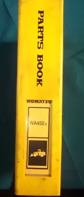 Komatsu Wa450-3 Wheel Loader Parts Manual Book Catalog S/n A30001-up • $59.99