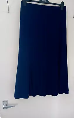 New - Made By Saloos - Quality Navy A Line Skirt -lined - Size UK 12 • £1