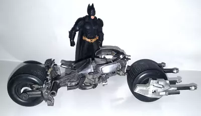 Batpod + Batman (The Dark Knight Movie Masters DC) Mattel (2008) Bike Motorcycle • $173.12