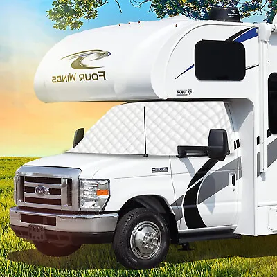 $20 • Buy RV Windshield Cover Class C | RV Front Windshield Cover Class C Compatible
