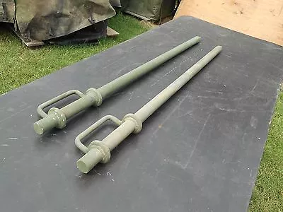 Two.....military Surplus Tent Stake Anchor Pin Canopy Support Tie Down 42 ' Army • $55