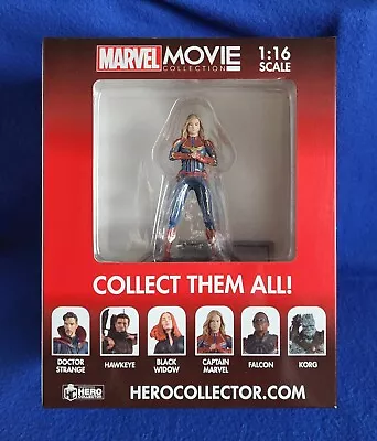 Marvel Avengers Movie Collection 1:16 Scale CAPTAIN MARVEL By Eaglemoss HC  • £8.99