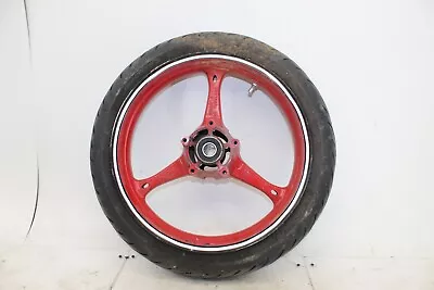 06-07 Suzuki Gsxr600 Gsxr 600 Front Wheel Rim Oem Tire Red • $134.99