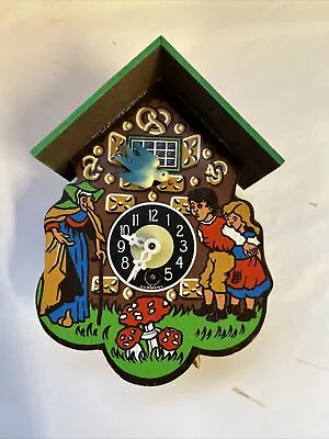 Beautiful Rare Vintage German Cuckoo Wall Clock • $15