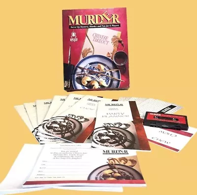 Murder A La Carte Murder Mystery Game - Chinese Takeout 1994 - 100% COMPLETE • $37