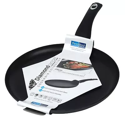 Pendeford Diamond Range 28cm Non Stick Crepe Pancake Pan For All Hob Types P680 • £15.49