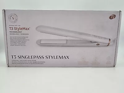 T3 SinglePass StyleMax Professional 1  Flat Iron With Automated Heat White • $109.99