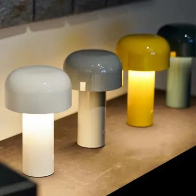 £37.40 • Buy Italian Mushroom Lamp Portable Wireless Touch Rechargeable Table Lamp USB NEW
