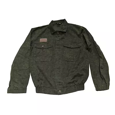 Czech Army 90s Vz. 92 Green Brown Camouflage Lightweight Work Blouson Jacket • £10