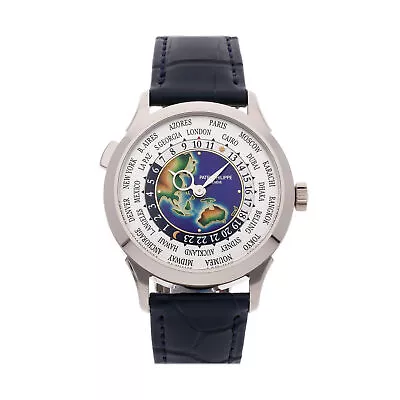 Patek Philippe Complications World Time Auto White Gold Mens Watch 5231G-001 • $119950