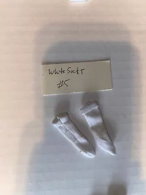 1:6 Scale GI Joe Loose Gear Accessories White Socks #5 • $2.99