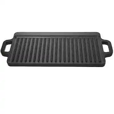 Ozark Trail 9 In Cast Iron Griddle (Reversible 16.5 X 9 In) New Free Shipping. • $30