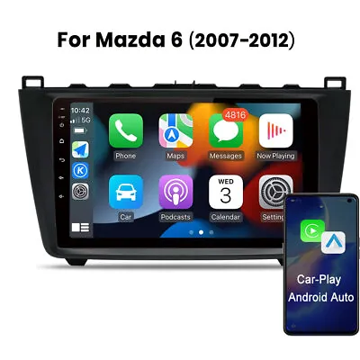 Android 12.0 1+32GB Car Stereo Radio For Mazda 6 2007-2012 GPS WIFI Navi CarPlay • $119.99