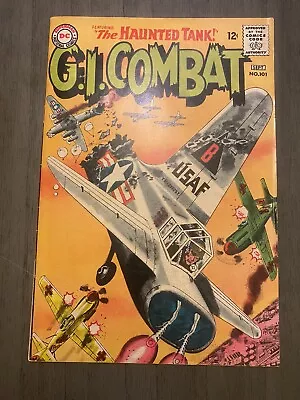 GI COMBAT 101 (Aug-Sep 1963) Haunted Tank VG 4.0 • $1