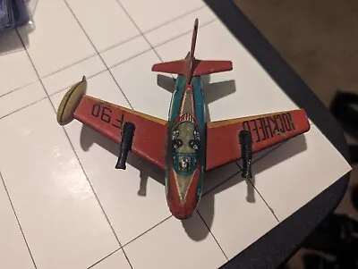 Lockheed F-90 Tin Friction Let Toy Japan Airplane  • $30