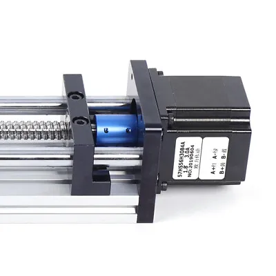 CNC Linear Guide Rail Slide Stage Actuator Ball Screw Motion Table Nema 23 Motor • $70