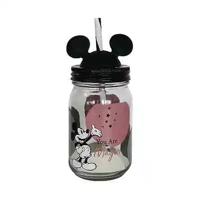 Disney Mickey Mouse Magic Mason Jar By George New • $12.43