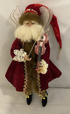 Mark Roberts Christmas Violinist Fairy LRG 20” Limited Edition 51-26142 374/2000 • $110