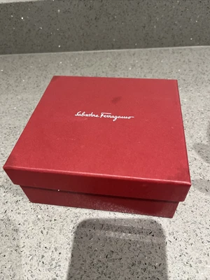 £7 • Buy Genuine Salvatore Ferragamo Red Accessory Empty Box - Excellent Condition 15cm