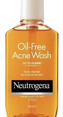 Neutrogena Oil-free Acne Wash • $24