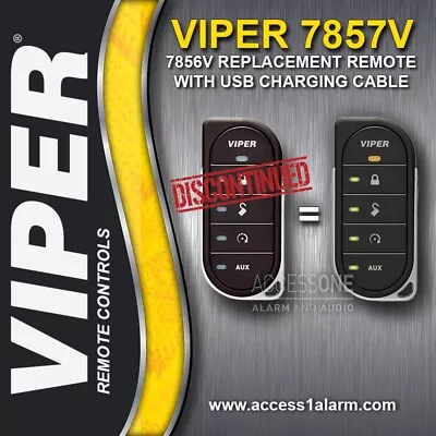 Viper 2-Way LED Remote 7856V For 3606V / 4606V / 4806V / 5806V NEW Style 7857V  • $80.98