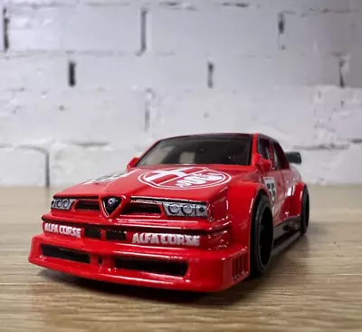 Alfa Romeo 155 V6 TI Team Transport 53 2023 Red White Premium Real Riders • $14.95