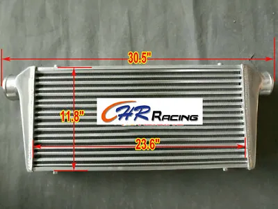 30 X12 X3  FMIC Aluminum Turbo Intercooler Universal 76mm 3  Inlet/Outlet • $128