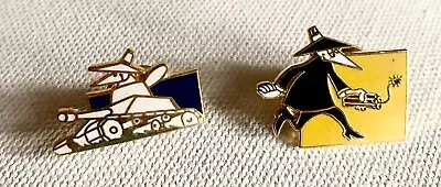 MAD MAGAZINE  SPY Vs SPY PINBACK SET RARE Collectibles JEWELRY GREAT CONDITION • $19.99