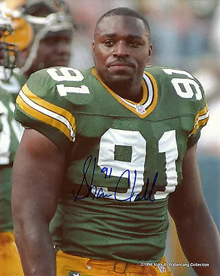 Packers SHANNON CLAVELLE Signed 8x10 Photo #1 AUTO ~ Super Bowl XXXI Champ • $12.99