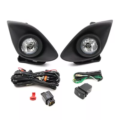 Spot Fog Light Lamp Pair Fit 2007-14 Mazda2 2nd Gen Mazda Demio DE DH Hhatchback • $99.27