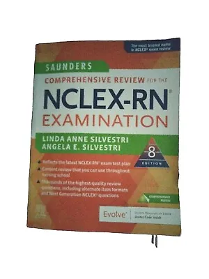 $0.99 • Buy Saunders Comprehensive Review For The NCLEX-RN Examination 8th Edition
