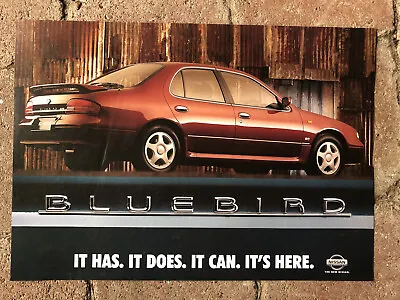 1993 NISSAN U13 BLUEBIRD Australian A3 Sized Poster  • $18