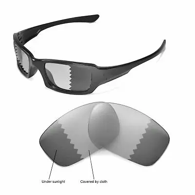 New Walleva Polarized Transition/Photochromic Lenses For Oakley Fives Squared • $24.99