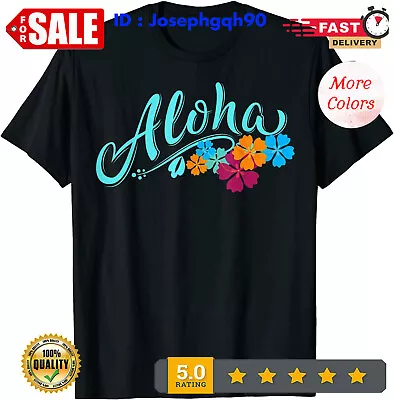 Aloha Hawaii Hawaiian Island Funny Beach Vacation T-Shirt Size S-5XL. • $11.92