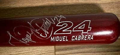 MIGUEL CABRERA (Tigers) Signed Game Issued Zinger Bat- Guaranteed Authentic • $1899