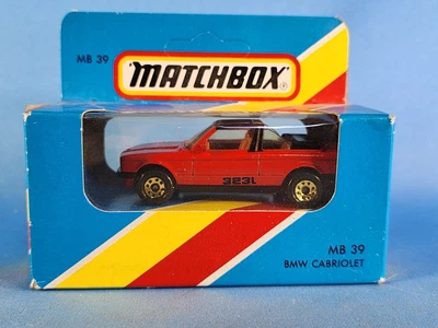 $4.99 • Buy Matchbox Red BMW 323i Cabriolet Convertible Car #39. OPENED BOX 