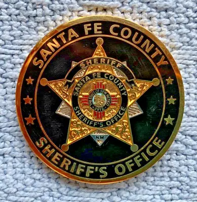 Santa Fe County Sheriff's Office New Mexico Challenge Coin • $33