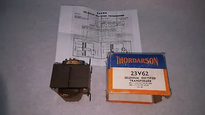 $39.95 • Buy THORDARSON 23V62 Tube Amplifier Rectifier TRANSFORMER From Western Electric ERA