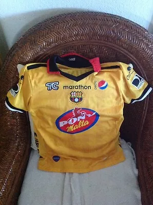 Barcelona B.s.c Marathon  Ecuador  Soccer Futbol Jersey Size 14 L Youth • $34.99